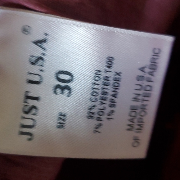 JUSTUSA ROSEWOOD SKINNY JEAN. SIZE 30 - Picture 4 of 6